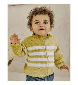 Kindervest gemaakt van Rits deelbaar