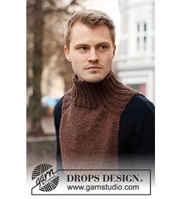 Halswarmer  gemaakt van Drops Nepal