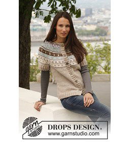 Vest gemaakt van knopen