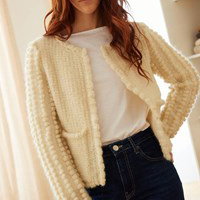 Damesvest Helea met noppen en zakken