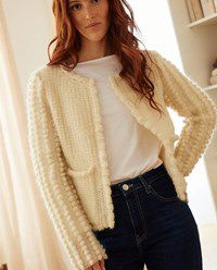 Damesvest Helea met noppen en zakken