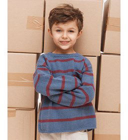 Jongentrui gemaakt van Phildar Phil Ecocoton