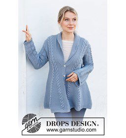 Damesvest gemaakt van knopen