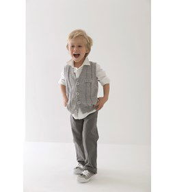 Gilet gemaakt van Phildar Phil Lambswool 51