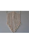 Macrame patroon Wandhager ster van andere kant