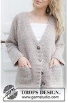 Haakpatroon Silver Moon Cardigan van andere kant