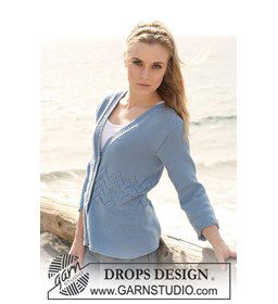 Vest gemaakt van Drops Merino extra fine