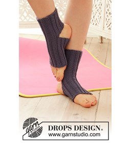 Sokken gemaakt van Drops Merino extra fine