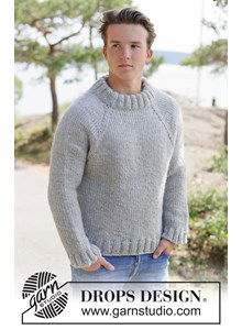 warme heren raglan trui van dikke wol en alpaca