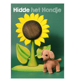 Knuffel hond gemaakt van Scheepjes Catona 25 en 10 gram