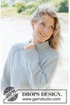 Breipatroon Rain Trail Sweater van andere kant