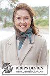 Haakpatroon Sjaaltje Ocean Nest Scarf van andere kant