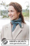 Haakpatroon Sjaaltje Ocean Nest Scarf van andere kant