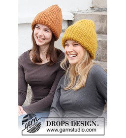 Damesmuts gemaakt van Drops Snow - Eskimo