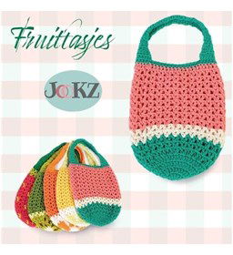 Fruittasje gemaakt van Scheepjes Cahlista