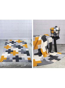 Deken met 150 vierkantjes