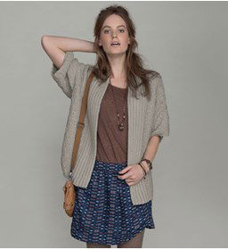 Vest gemaakt van Phildar Phil Partner 6