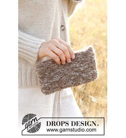 Verborgen schatten Tas gemaakt van DROPS Alpaca Boucle