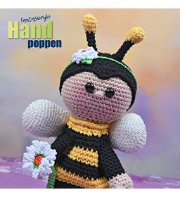 Handpop bij met bloemen gemaakt van Durable Cosy Fine