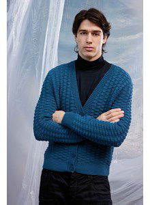 Herenvest met knoopsluiting