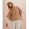 Poncho met kraag