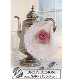 Pannenlap gemaakt van Drops Safran