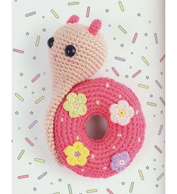 Donut Buddy Slak gemaakt van DMC borduurgaren 3