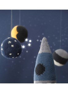 Babymobiel ruimte met planeten