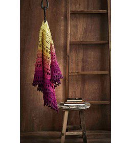 Sjaal gemaakt van Scheepjes Whirligig