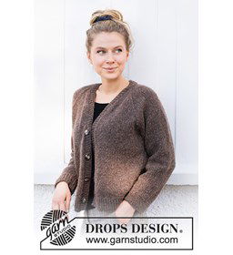 Damesvest gemaakt van Drops Air