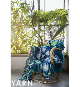 Deken gemaakt van Scheepjes Cahlista