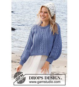 Damestrui gemaakt van Drops Merino extra fine