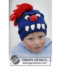 Monster muts gemaakt van Drops Merino extra fine
