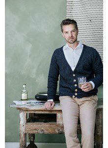 Herenvest met knoopsluiting