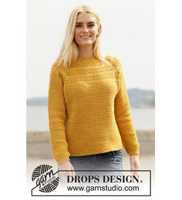Dames trui gemaakt van Drops Lima