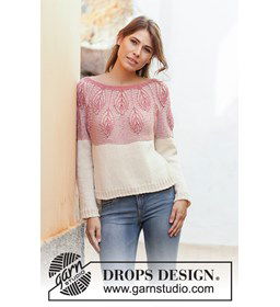 Dames trui gemaakt van Drops Belle