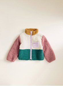 sportieve teddy kinderjas Otis