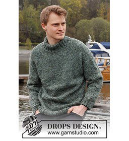 Herentrui gemaakt van Drops Alpaca