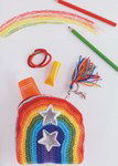 Haakpatroon Regenboogtasje