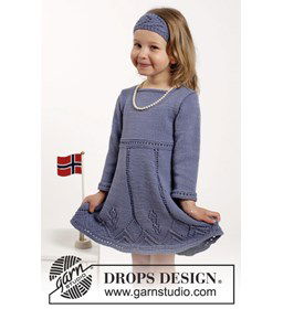 Jurk gemaakt van Drops Cotton Merino