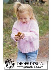 raglan kindertrui van DROPS Air