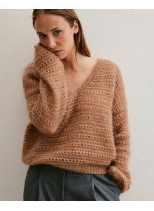 Luxe mohair trui