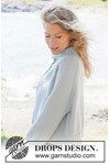 Breipatroon Rain Trail Cardigan van andere kant