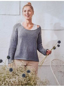 Marie Claire trui met ronde kraag