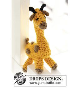 Giraf gemaakt van Drops Safran