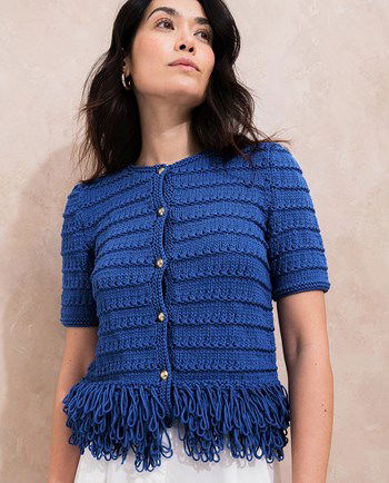 vest Leo met geluste onderrand