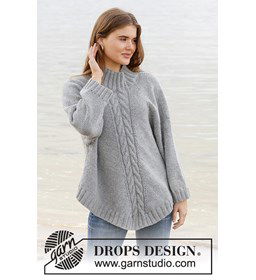 Dames trui gemaakt van Drops Nepal