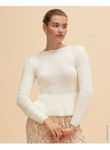 Damestrui met peplumdetail