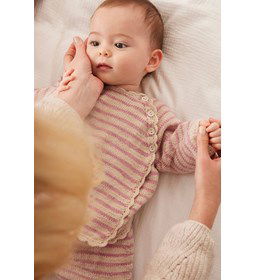 Gestreept truitje met ronde hals