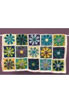 Haakpatroon Retro Daisy Baby Blanket van andere kant